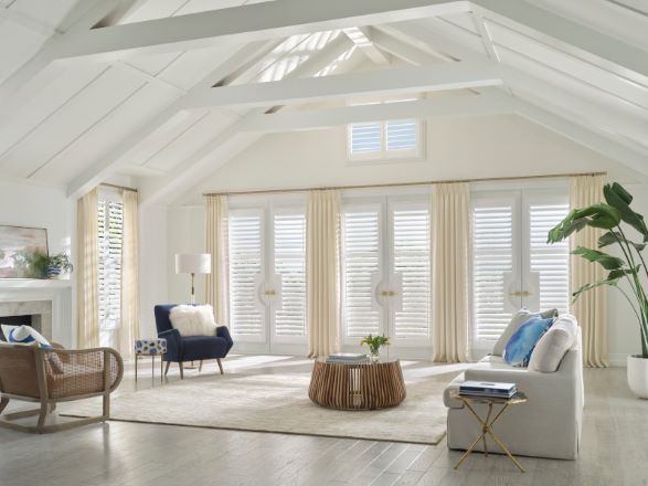 Hunter Douglas, blinds, shades, shutters and drapery